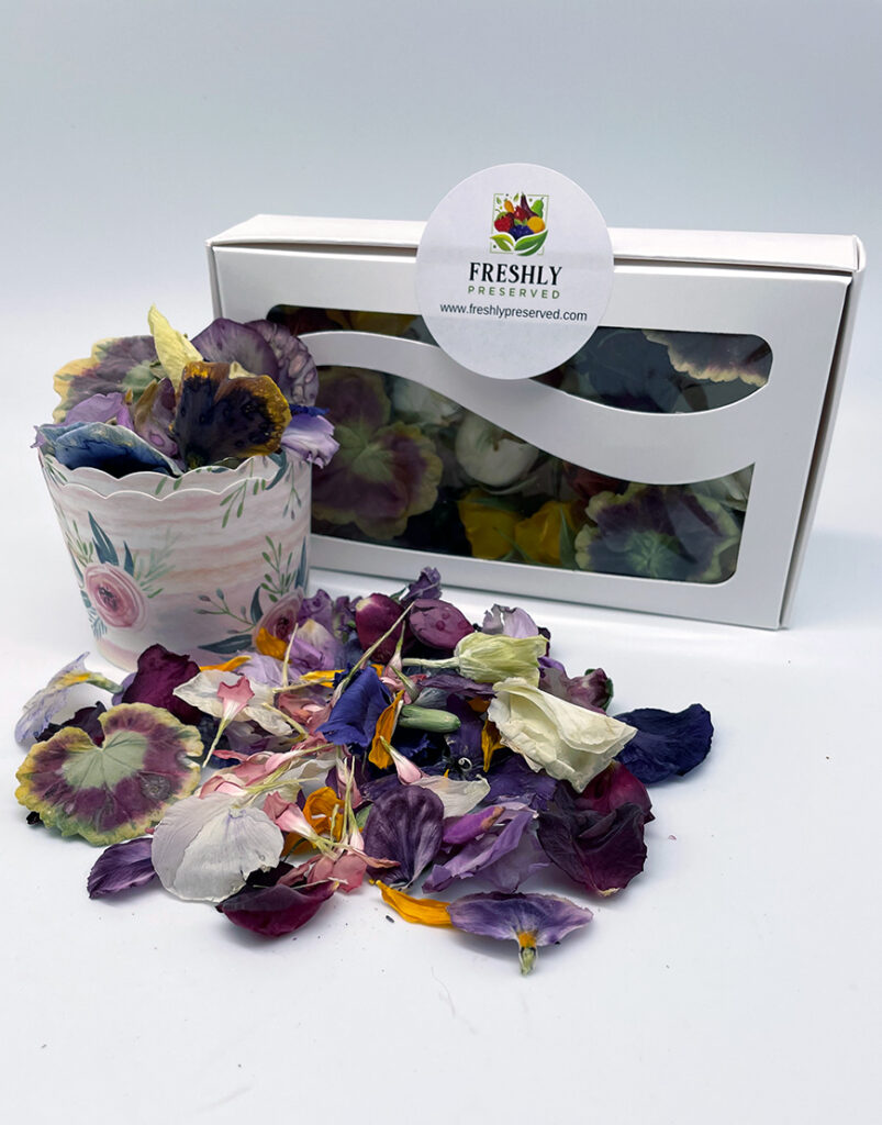 Freeze Dried Edible Flower Petals