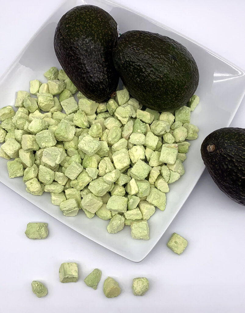 freeze dried vegetable avocado